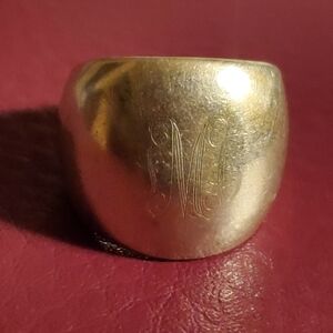 Vintage Sterling Silver Ring Size 6 925 Mexico 12.7 Grams Unisex